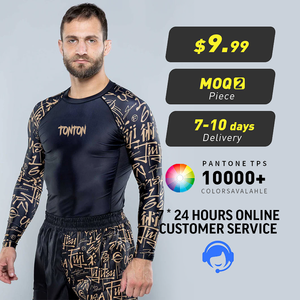 Custom MMA BJJ Gear Manufacturer No Gi Rash Guard
