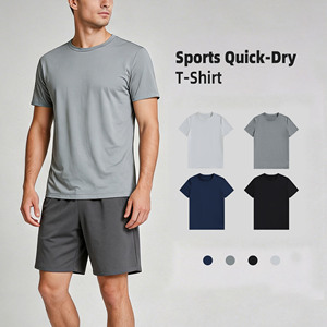 Men's Quick Dry Moisture Wicking Sports Running T-Shirt