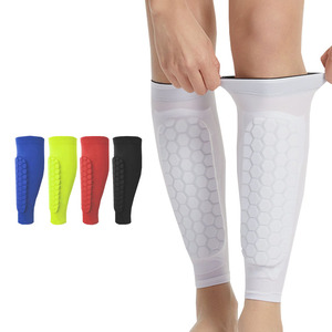 Non Slip Honeycomb Compression Leg Guards Sleeve